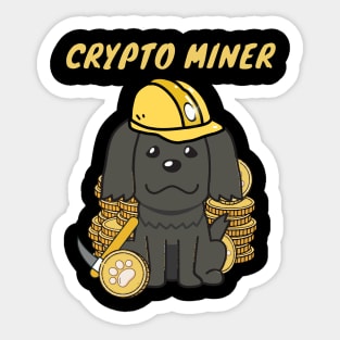 Crypto Miner Sheepdog Sticker